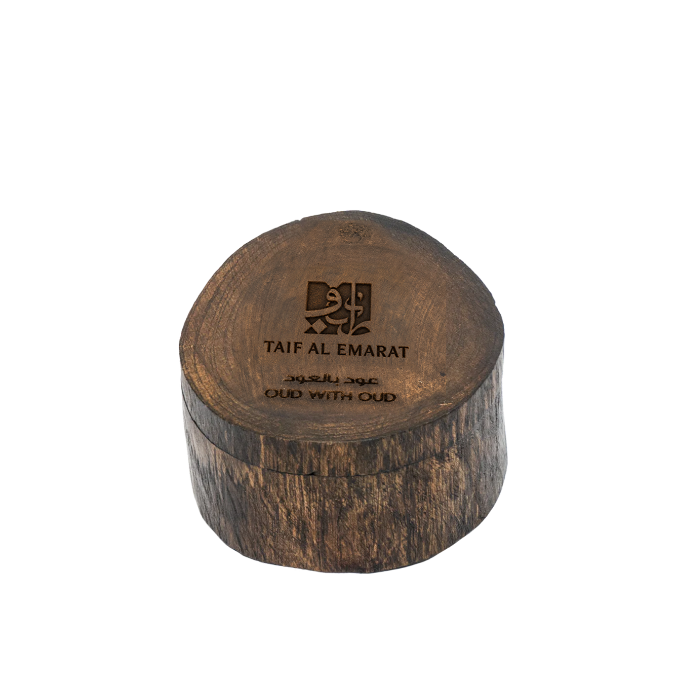 Small wooden container full with oud chips, Oud With Oud 12g, agarwood oud