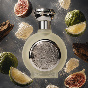 TAIF 01 unisex perfume, silver bottle 75ml amid amber gems and white roses, fragrance UAE