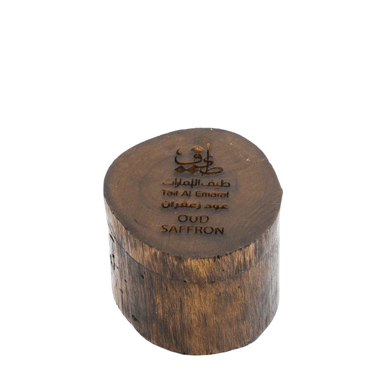 Compact wooden container with oud wood -Oud Saffron 36g high quality dukhoon in dubai- pure oud wood with saffron in dubai