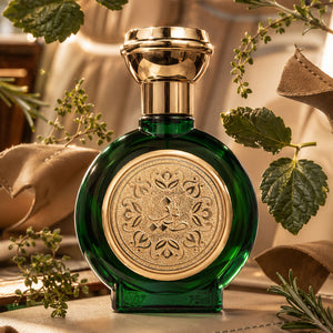 TAIF 07 unisex perfume bottle 75ml amid rosemary sprigs, best leather fragrances