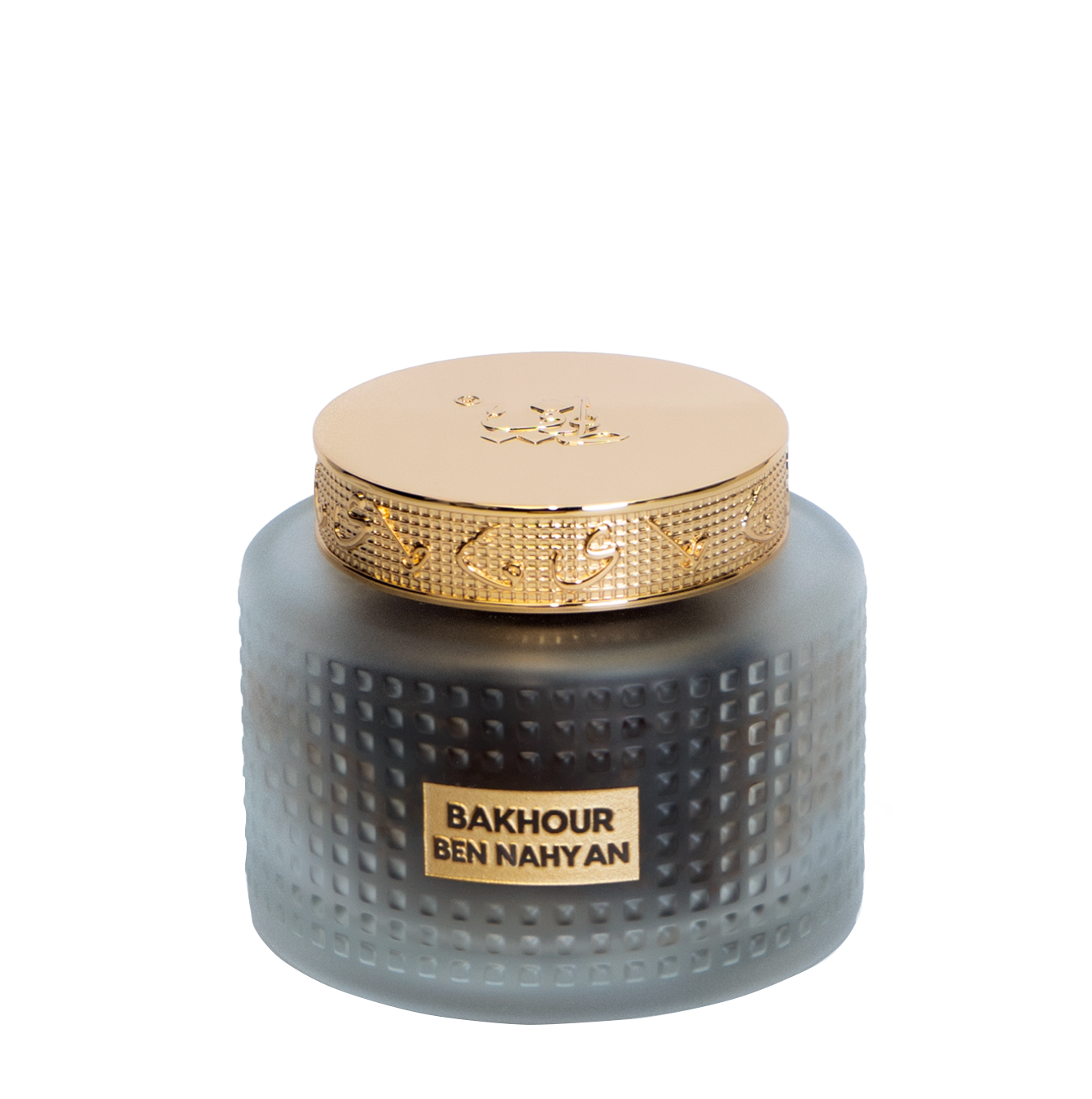 Oud bakhoor jar closed with gold lid, Bakhoor Ben Nahyan 22Pcs - luxury arabic smell bakhoor in uae