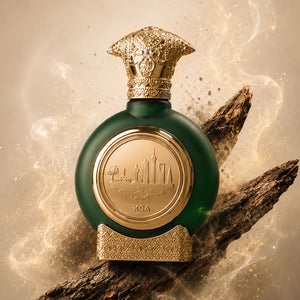 GCC unisex perfume bottle 75ml from taif al emarat perfumes surrounded by lavender and citrus, iris fragrance - best unisex perfume