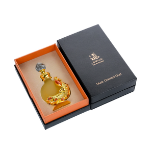 PEACOCK P003 oriental oil bottle 12ml presented in fragrance box - luxury sandalwood oil in dubai
