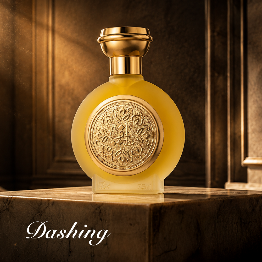 زجاجة عطر طيف 04 للنساء والرجال 75 مل على رخام داكن، أفخم العطور النسائية والرجالية