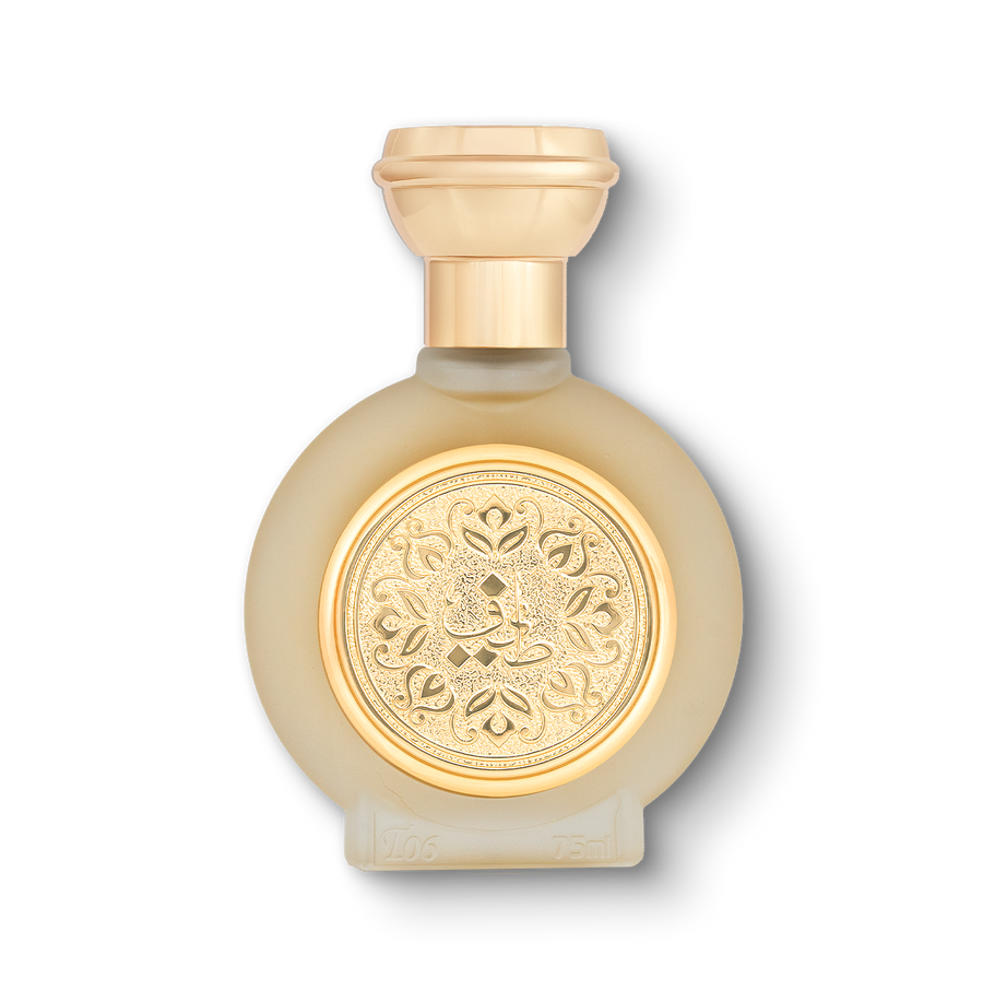 TAIF 06 unisex perfume bottle 75ml from taif al emarat perfumes with luxury embossed golden design - top lavender fragrance