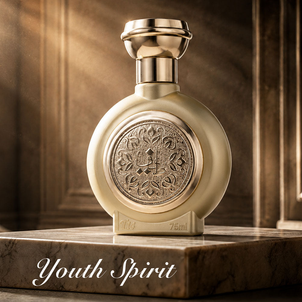 TAIF 14 unisex perfume bottle 75ml luxury light red bottle with golden embossed taif al emarat logo - top amberwood fragrance