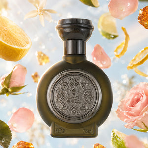 زجاجة عطر طيف 12 للجنسين 75 مل محاطة بالورود والحمضيات، افضل العطور الفواحه والثابته للرجال والنساء