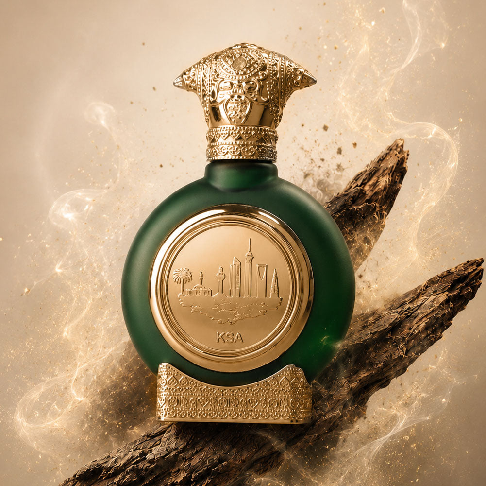 GCC unisex perfume bottle 75ml from taif al emarat perfumes surrounded by lavender and citrus, iris fragrance - best unisex perfume